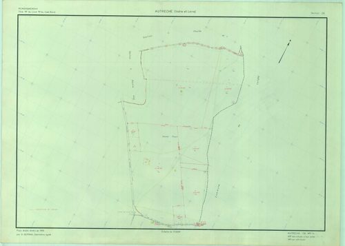 Section ZB, feuille 1b
