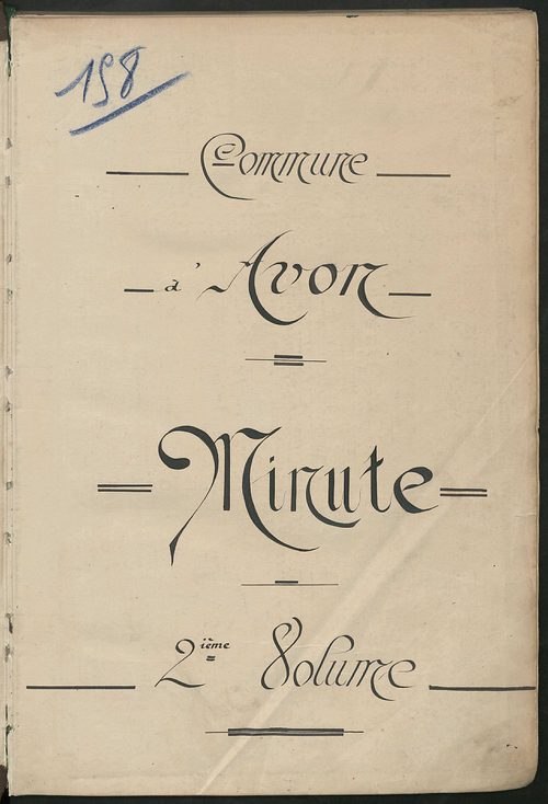 Matrice des propriétés non bâties, fol. 489 à 1084.