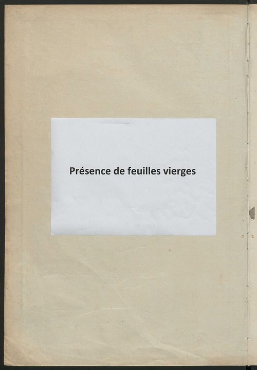 Matrice des propriétés non bâties, fol. 1 à 600.