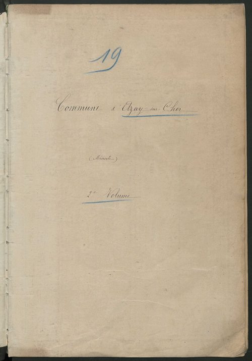 Matrice des propriétés non bâties, fol. 1 à 600.