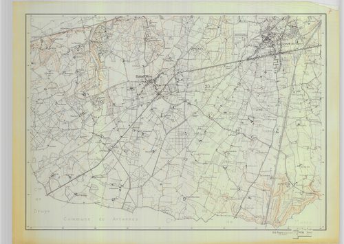 Groupement d'urbanisme de Tours, planche 15 : Ballan-Miré, Joué-lès-Tours (1963)