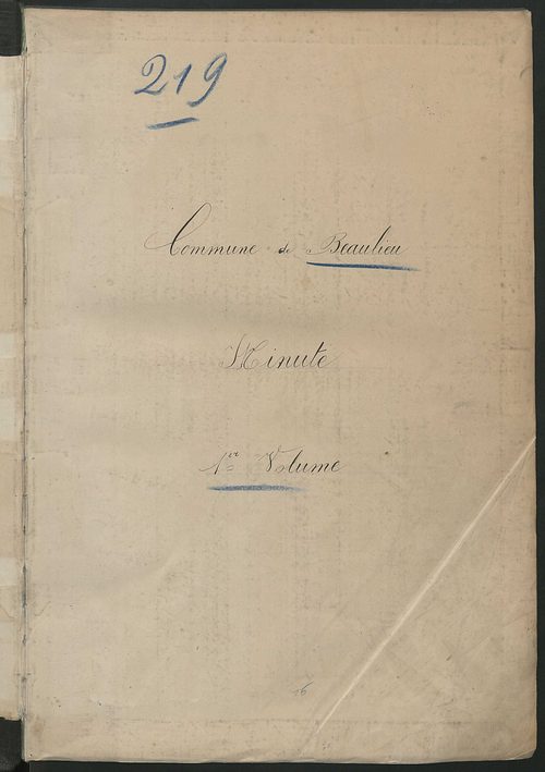 Tableau présentant les augmentations et les diminutions survenues dans la matière imposable ; récapitulation ; table alphabétique des propriétaires ; matrice des propriétés non bâties, fol. 1 à 500.