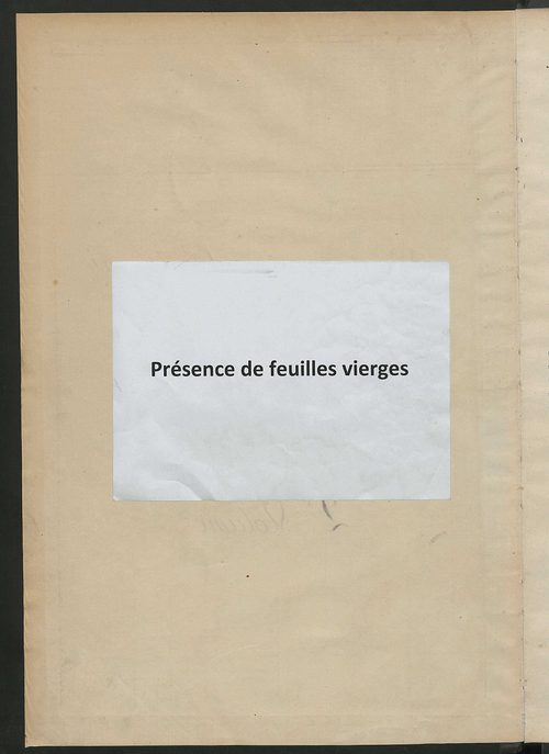 Matrice des propriétés non bâties, fol. 489 à 664.