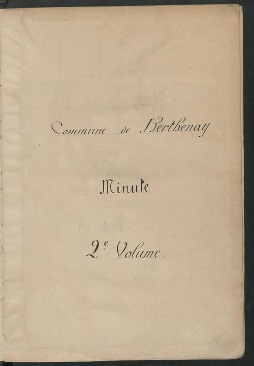 Matrice des propriétés non bâties, fol. 489 à 664.