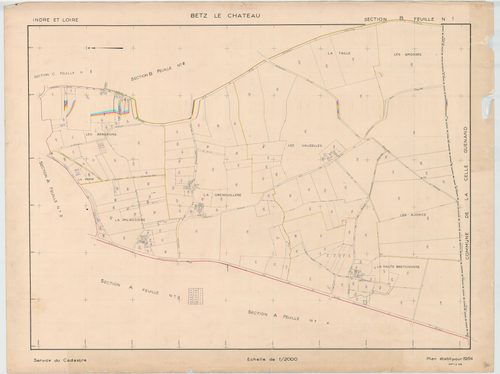 Section B, feuille 1