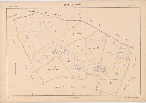 Section F, feuille 1