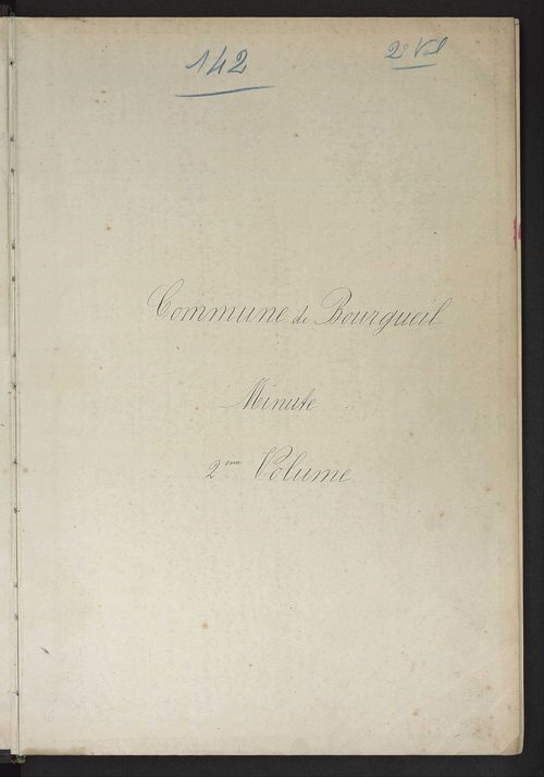 Matrice des propriétés non bâties, fol. 1 à 600.