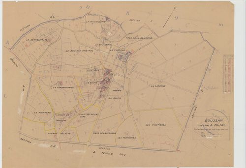 Section A, feuille 1