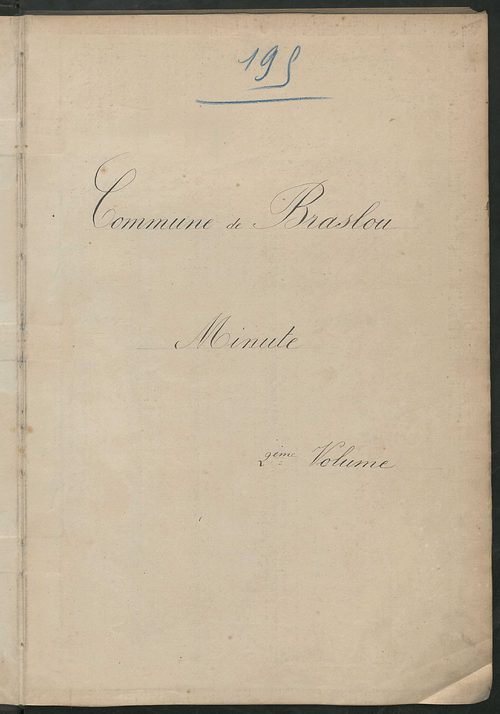 Matrice des propriétés non bâties, fol. 493 à 863.