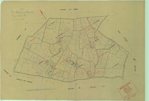 Section B, feuille 1