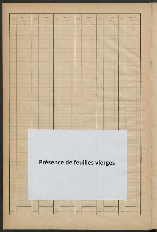 Matrice des propriétés bâties ; récapitulation ; table alphabétique des propriétaires.