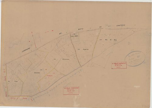 Section E, feuilles 3a et 4c