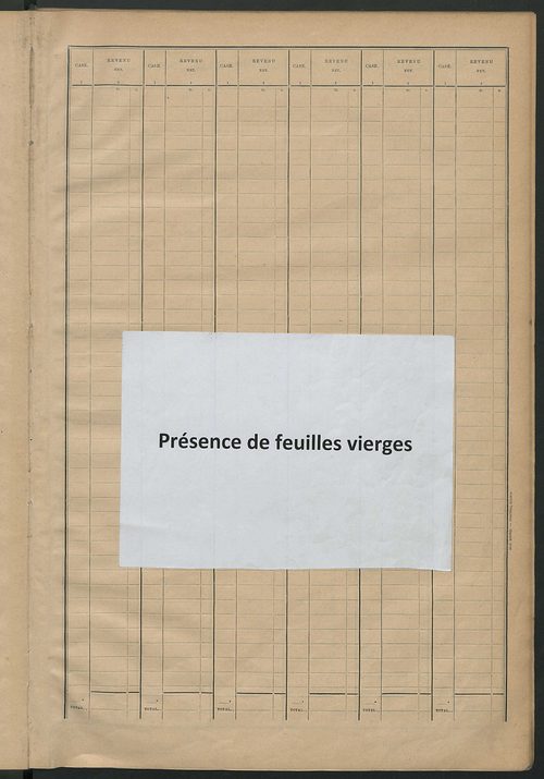 Matrice des propriétés bâties ; récapitulation ; table alphabétique des propriétaires.