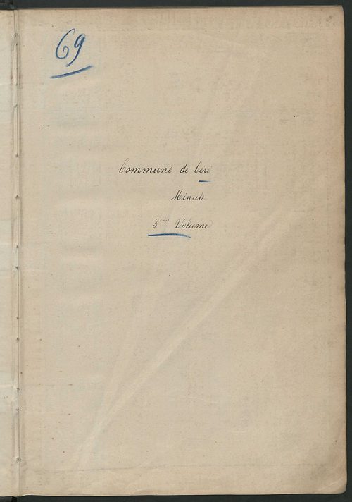 Matrice des propriétés non bâties, fol. 1089 à 1532.