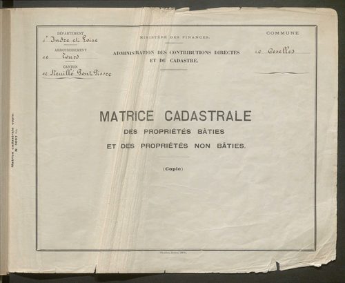 Table des comptes de la matrice. Comptes actifs personnes morales et A - P.