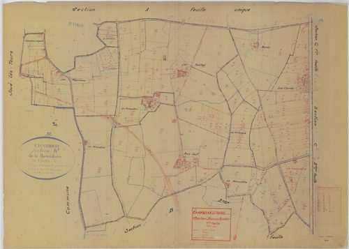Section B, feuille 1