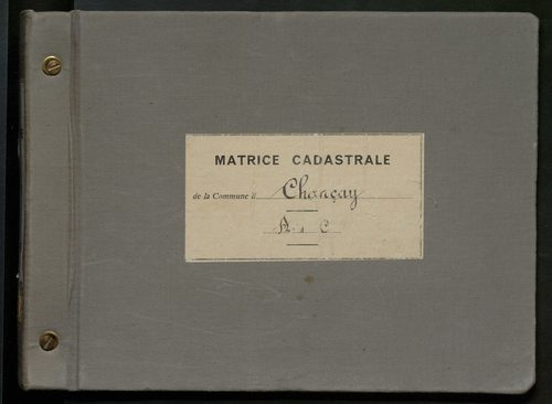 Table des comptes de la matrice. Comptes actifs personnes morales et A - C.