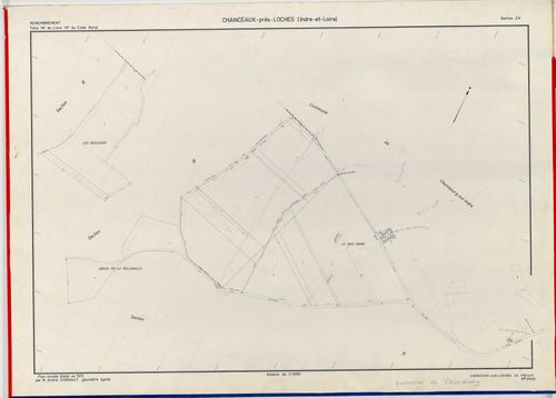Section ZA, feuille 1