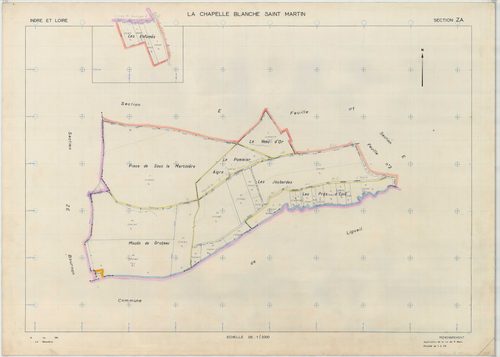 Section ZA, feuille 1