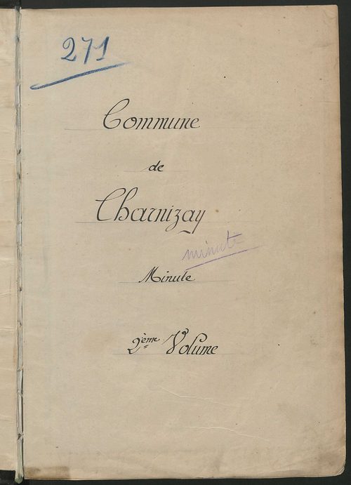 Matrice des propriétés non bâties, fol. 489 à 1088.