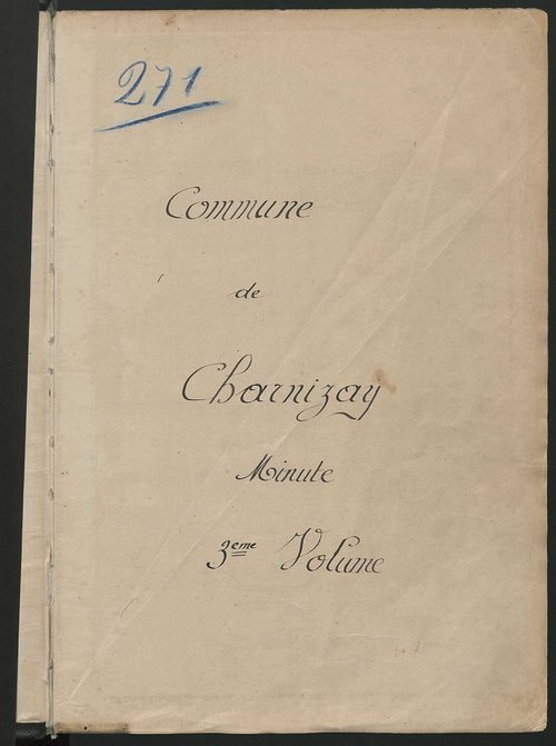 Matrice des propriétés non bâties, fol. 1089 à 1688.