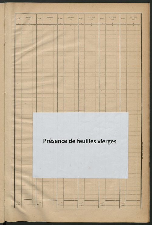 Matrice des propriétés bâties ; récapitulation ; table alphabétique des propriétaires.