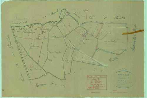 Section F, feuille 1