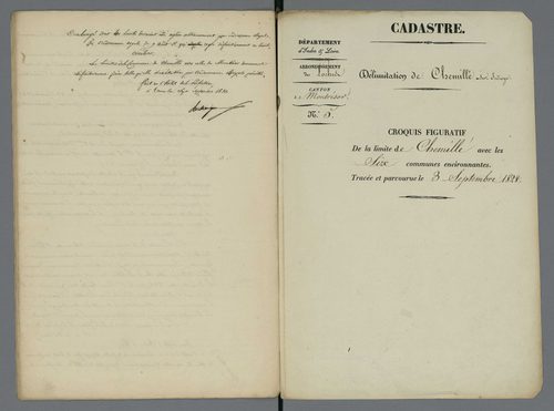 Chemillé-sur-Indrois (1828, 1935-1955)