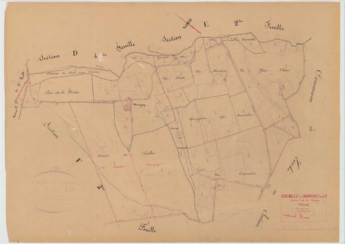 Section F, feuille 1