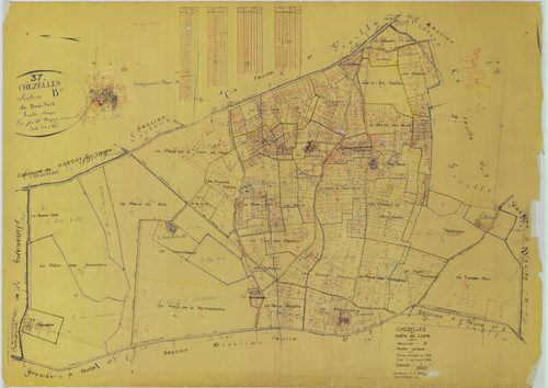 Section B, feuille 1