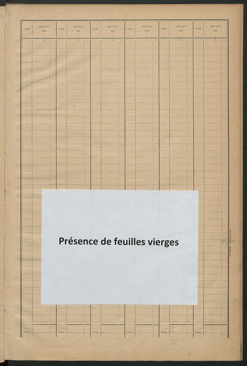Matrice des propriétés bâties ; récapitulation ; table alphabétique des propriétaires.