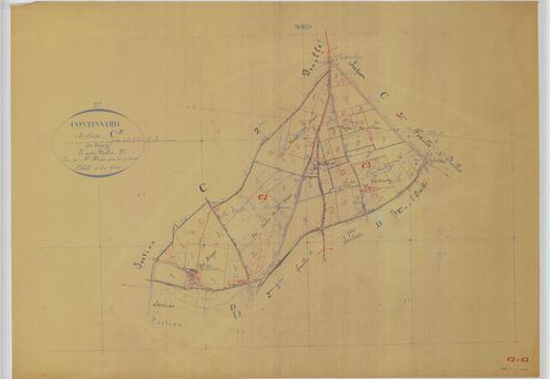 Section C, feuille 2b et 3b