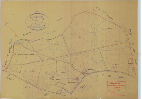 Section F, feuille 1