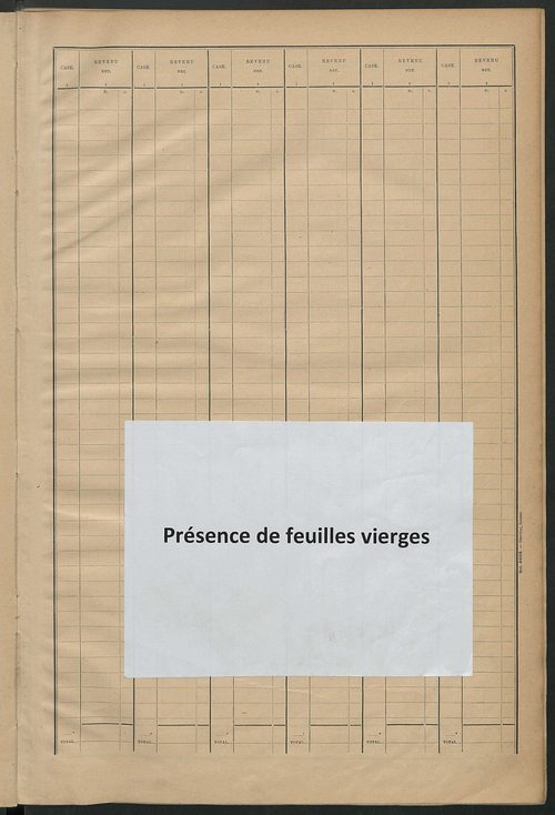 Matrice des propriétés bâties ; récapitulation ; table alphabétique des propriétaires.