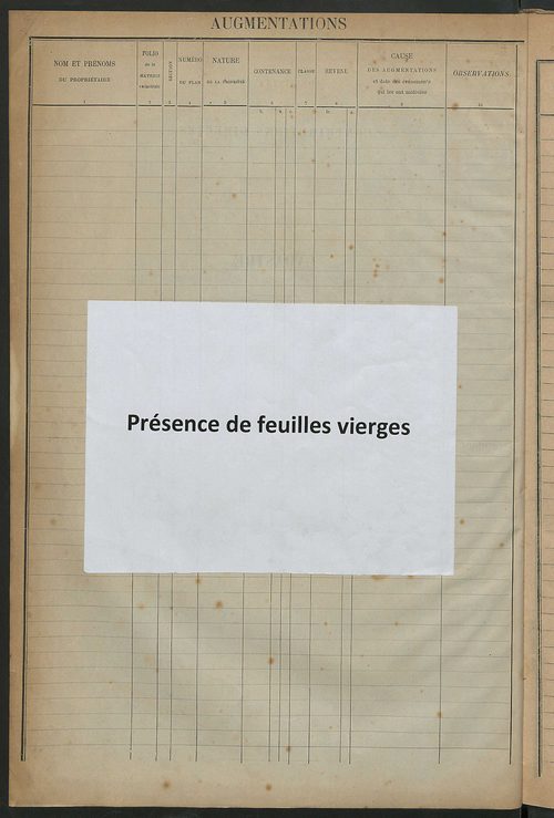 Matrice des propriétés foncières, fol. 1797 à 1917 ; table alphabétique des propriétaires.