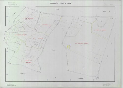 Section ZR, feuille 1