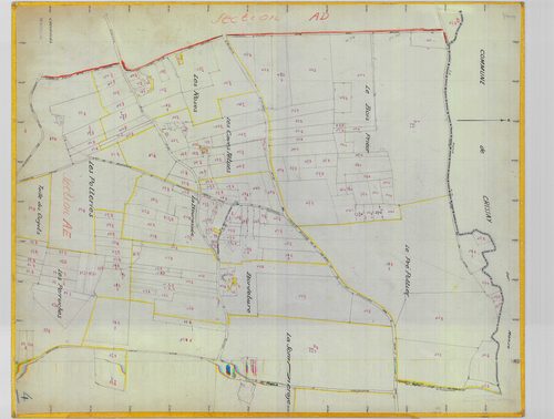 Section AD et AE, feuille 4