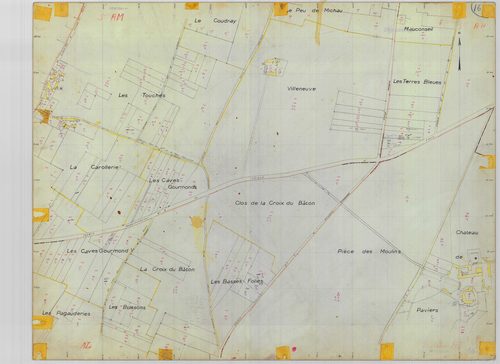 Section AH, AL et AM, feuille 16