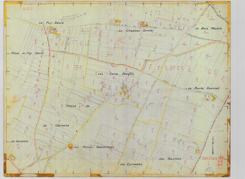 Section AB, AC, AD et AN, feuille 18