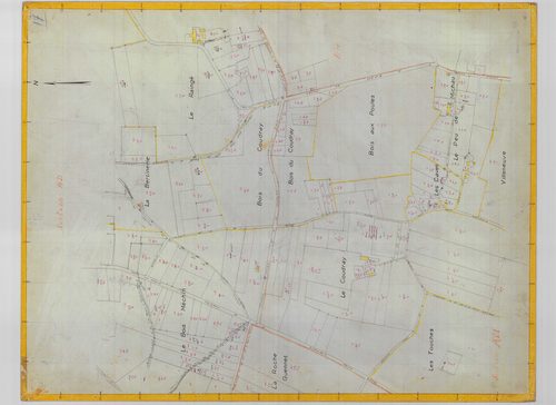 Section AD, AH et AM, feuille 17