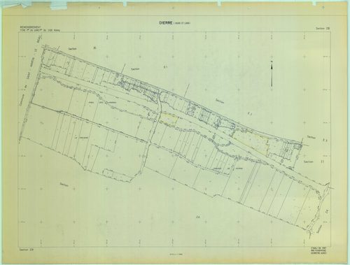 Section ZB, feuille 1