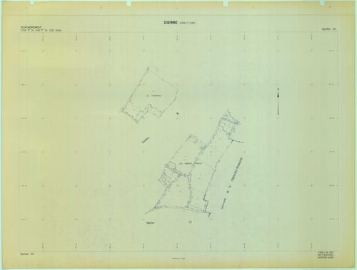 Section ZH, feuille 1