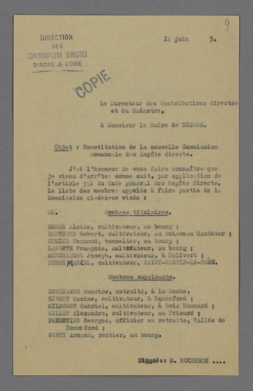Dierre (1823, 1942-1953)
