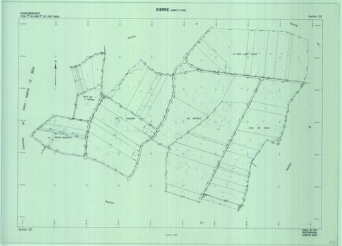 Section ZD, feuille 1bis