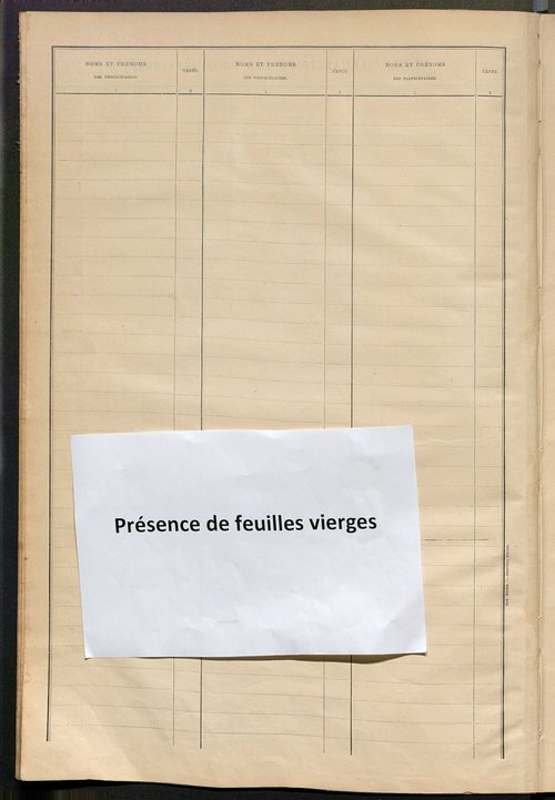 Matrice des propriétés bâties ; récapitulation ; table alphabétique des propriétaires.