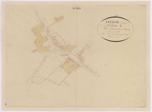 Plan d'alignement, développement section C