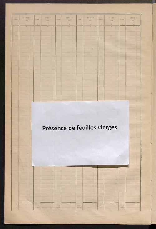 Matrice des propriétés bâties ; récapitulation ; table alphabétique des propriétaires.