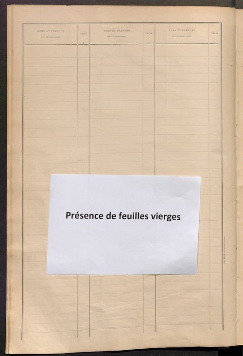 Tableau présentant la valeur locative réelle, le revenu net imposable et le nombre de propriétés bâties ; récapitulation ; table alphabétique des propriétaires ; matrice des propriétés bâties, cases 1 à 472.