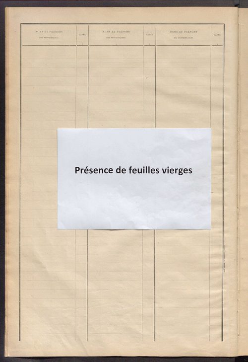 Matrice des propriétés bâties ; récapitulation ; table alphabétique des propriétaires.
