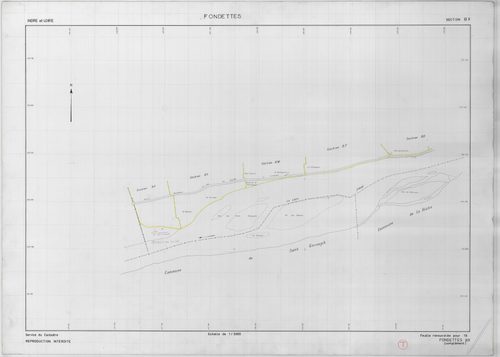 Section BX , feuille 1b
